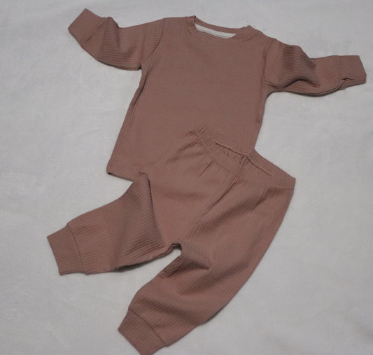 Children's Loungewear Set - Bubblegum Pink